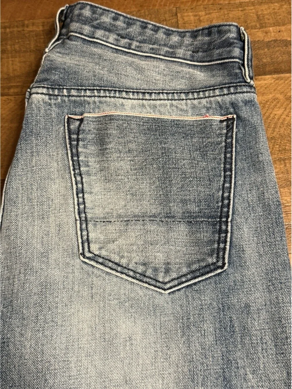 Banana Republic Selvedge Button Fly Distressed Denim Jeans 31x30